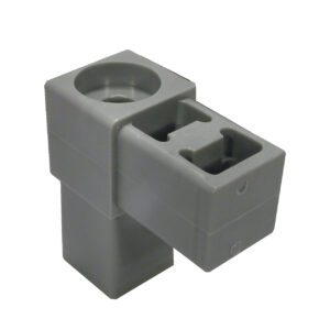 1" 2-Way Caster Plug Connector